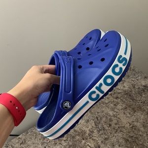 Blue Crocs